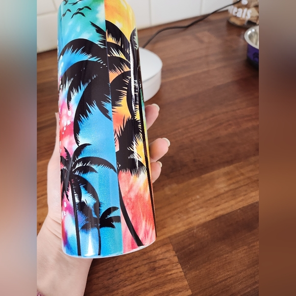 20oz Beach Themed Tumbler - Picture 3 of 5